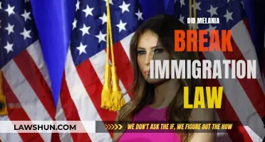 Melania Trump: Immigration Law Violator?