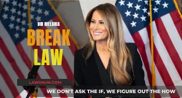 Melania Trump: A First Lady Above the Law?