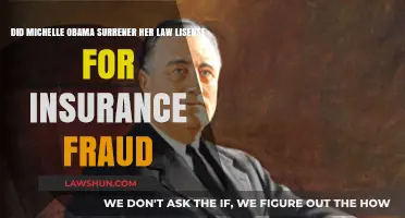 Michelle Obama's Law License: Insurance Fraud Allegations Debunked