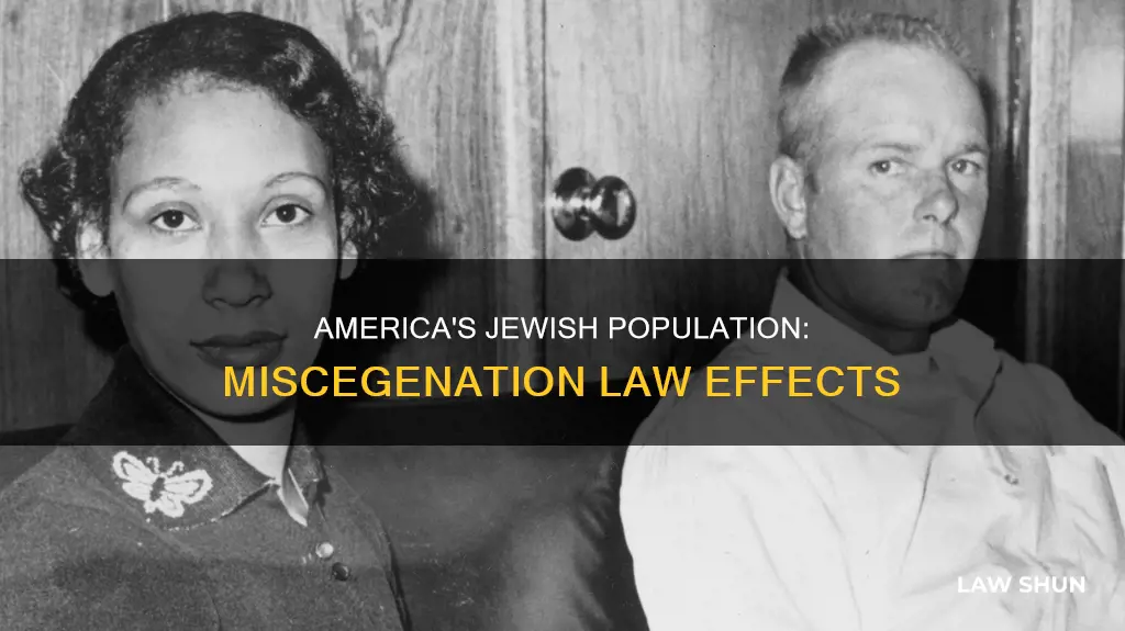 did miscengenation laws apply to jewish people in america