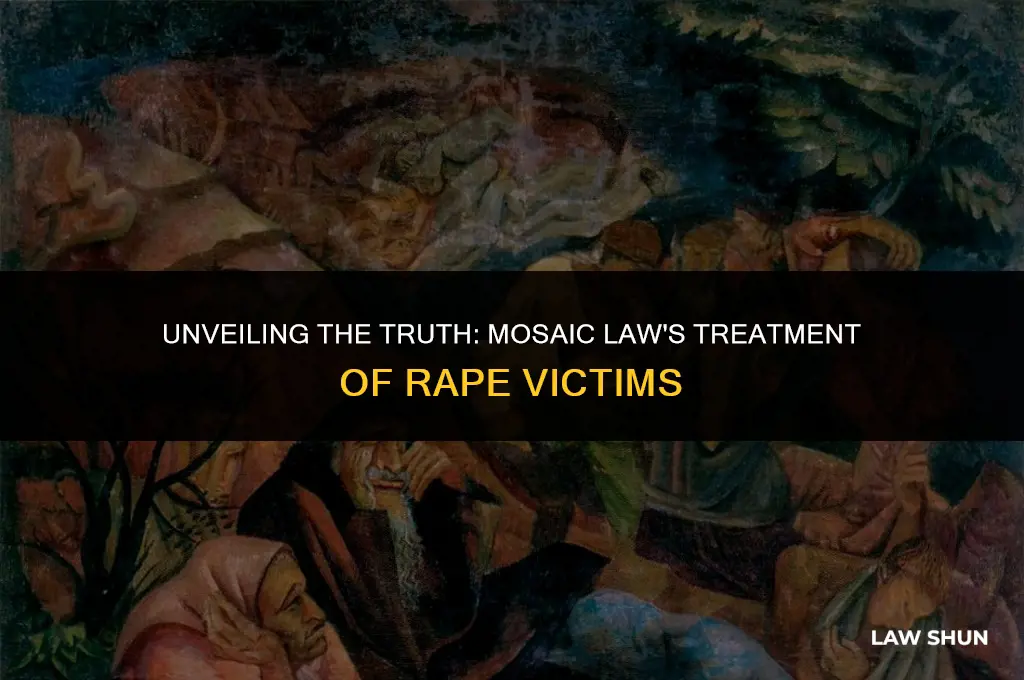 did mosaic law punish rape victoms