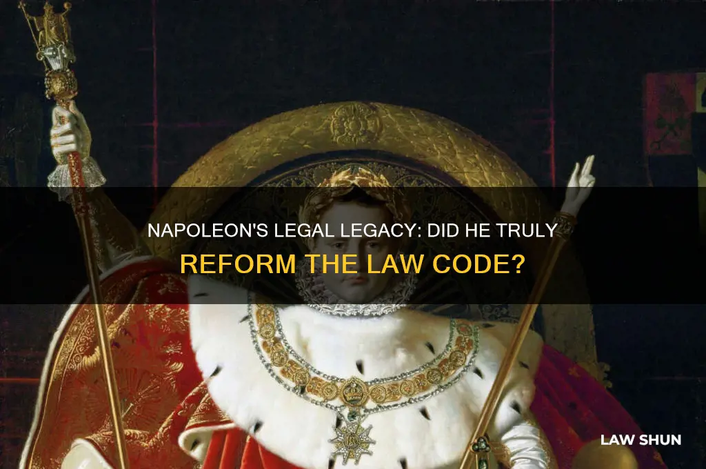 did napoleon reform the law code