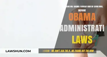 Notre Dame's Birth Control Coverage: Pre-Obama Era Policies Explained