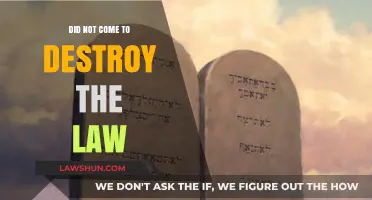 Did Not Come to Destroy the Law: Understanding Its Fulfillment