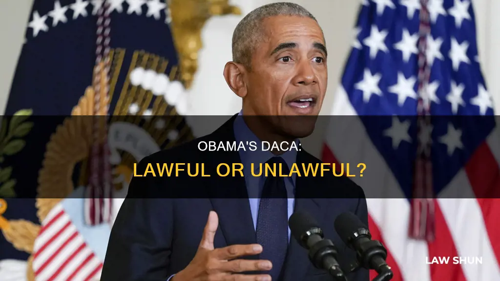 did obama break daca law