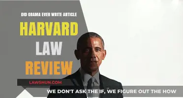 Obama's Harvard Law Review Role: Did He Write an Article?