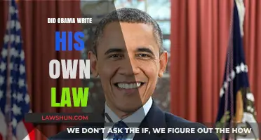 Did Obama Write His Own Law? Unraveling the Truth