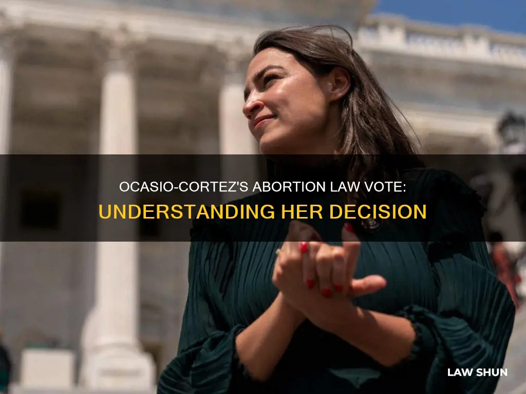 did ocasio-cortez vote for abortion law