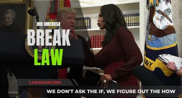 Did Omarosa Break the Law?