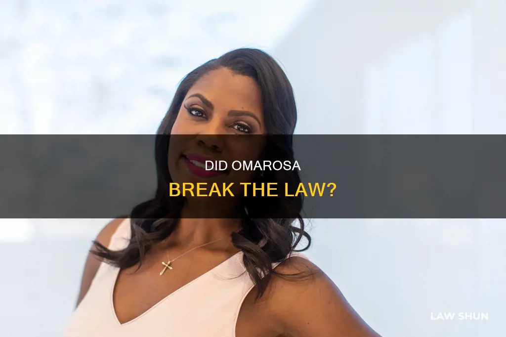 did omerosa break law