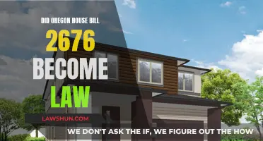 Oregon's House Bill 2676: Law or Not?