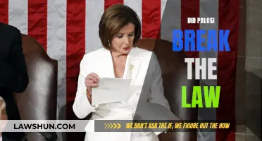 Did Pelosi Violate Any Laws?