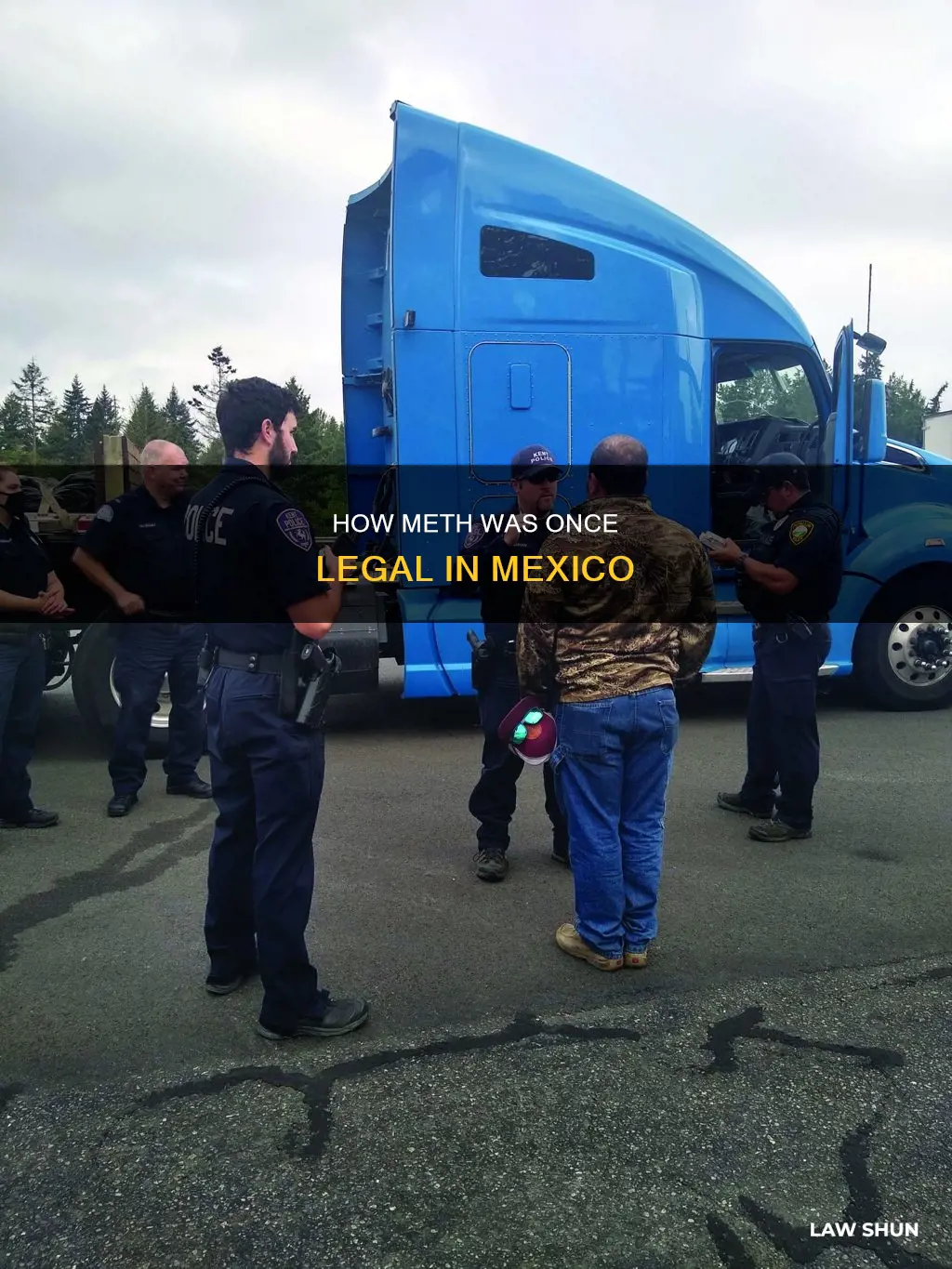 did past law can meth in mexico