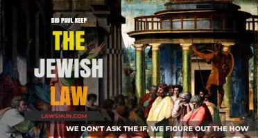 Did Paul Keep the Jewish Law: A Historical and Theological Analysis