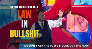 Penn and Teller: Breaking the Law for Entertainment?