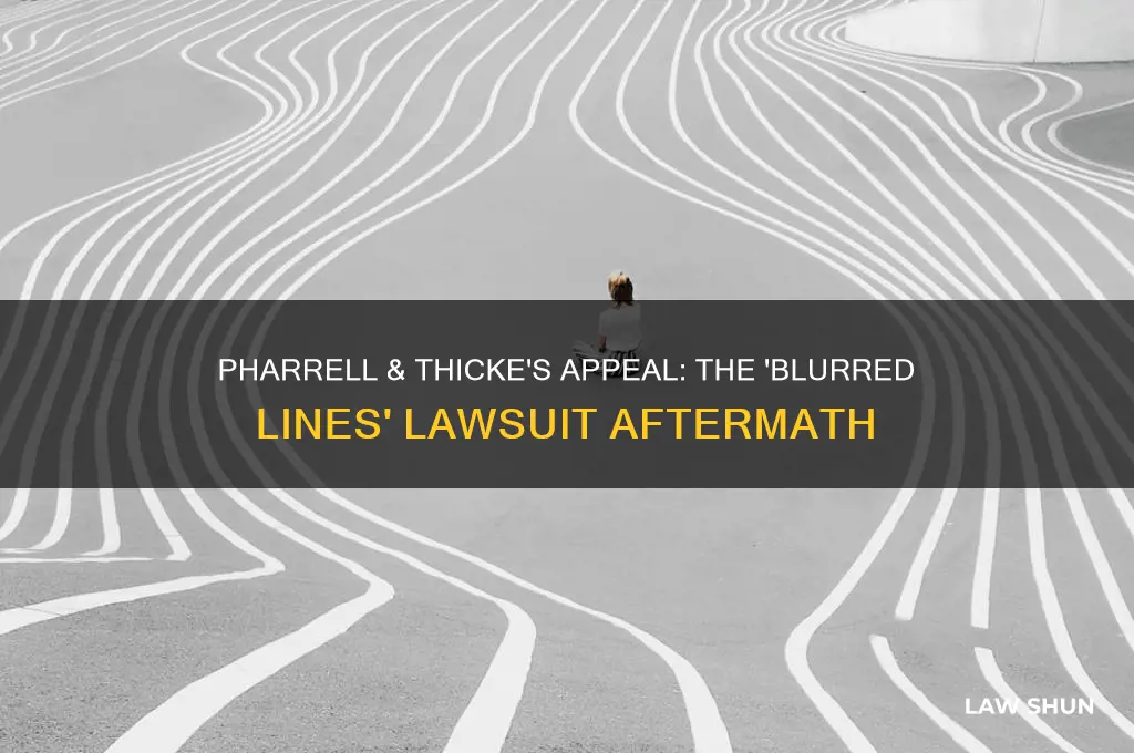 did pharrell and robin thicke appeal the song law suitt