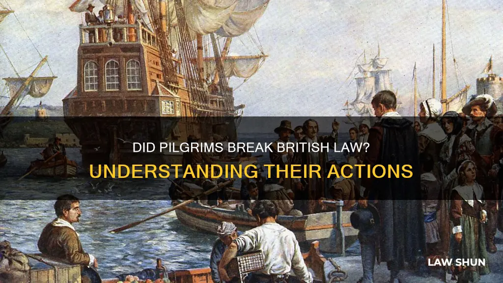 did pilgrams break british law