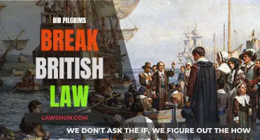 British Law and the Pilgrim's Unlawful Escape