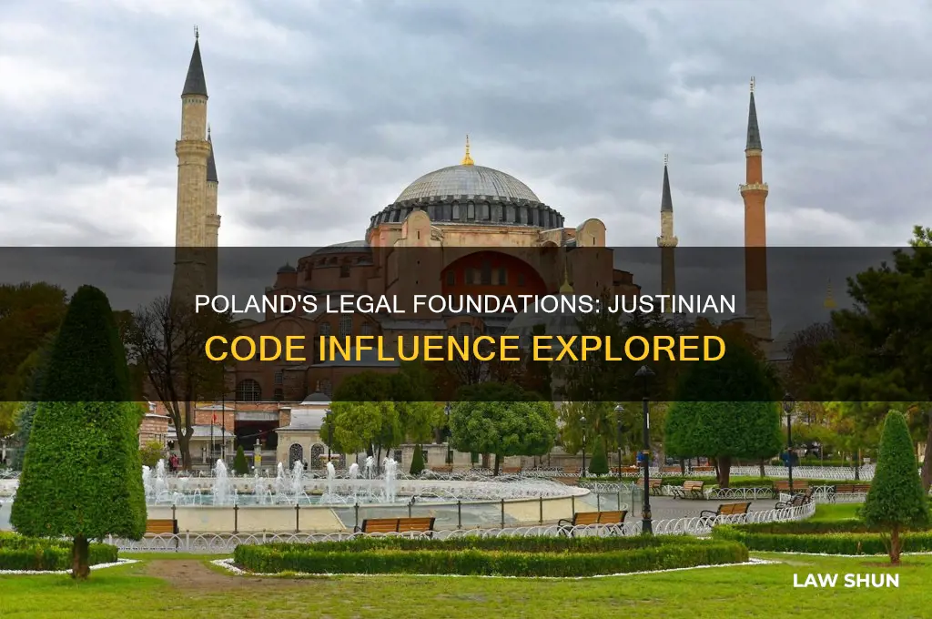 did poland model their laws by the justitian code