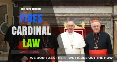 Pope Francis Fires Cardinal Law: A Shocking Decision