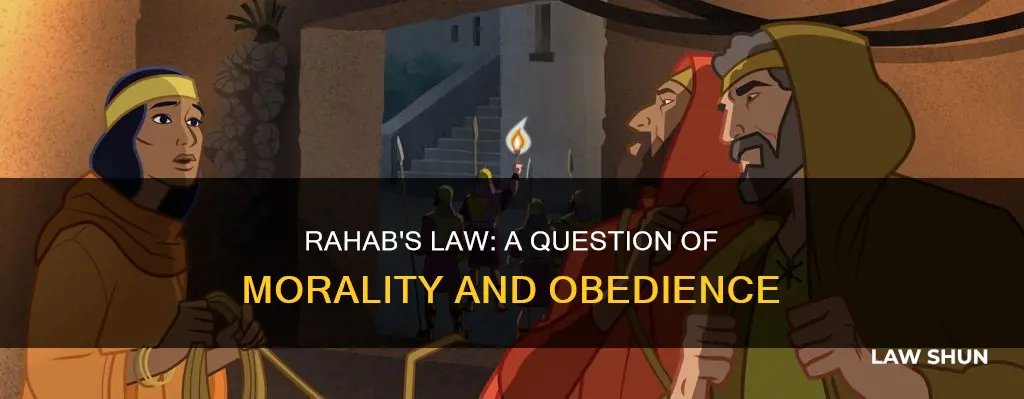 did rahab break the law