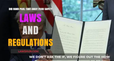 Rand Paul's Impact: Did He Weaken Food Safety Laws?