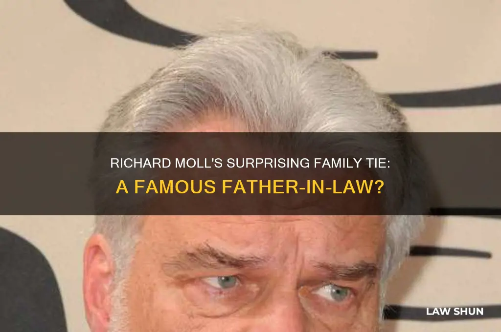 did richard moll have a famous father in law