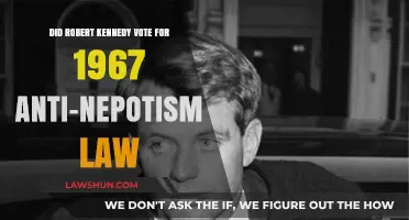 Robert Kennedy's Stance on the 1967 Anti-Nepotism Law: Uncovered