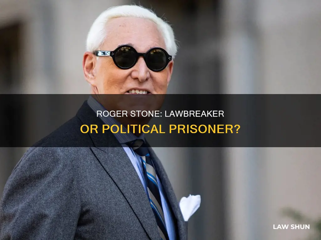 did roger stone break the law