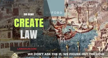 Rome's Legal Legacy: Laws and Influence