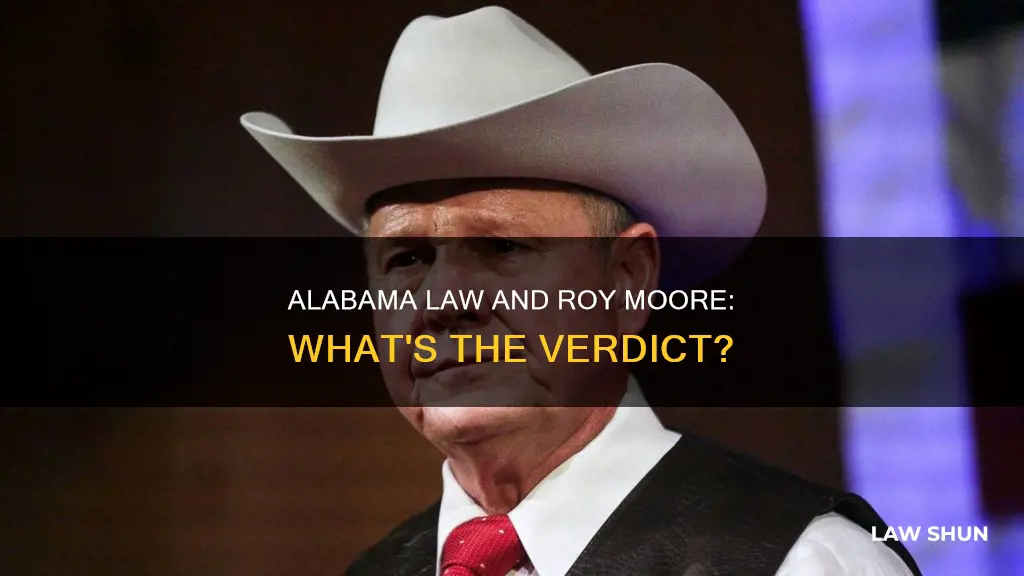 did roy moore break alabama law