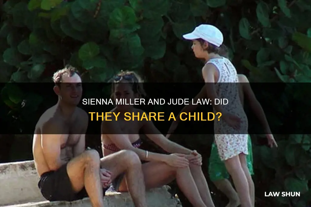 did sienna miller have a child with jude law