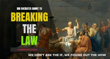 Socrates' Admission: Law-Breaking and Philosophy