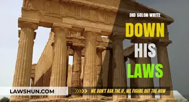 Did Solon Write Down His Laws? Unraveling Ancient Athenian Legal History