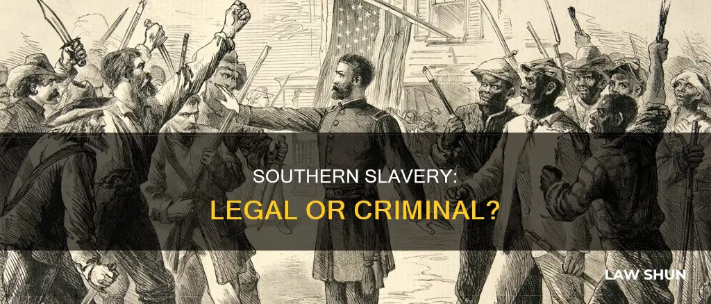 did southerners break any laws with slavery