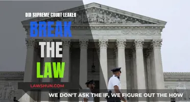 The Supreme Court Leaker: Lawbreaker or Whistleblower?