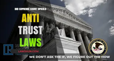 Supreme Court's Anti-Trust Laws: A Historical Decision