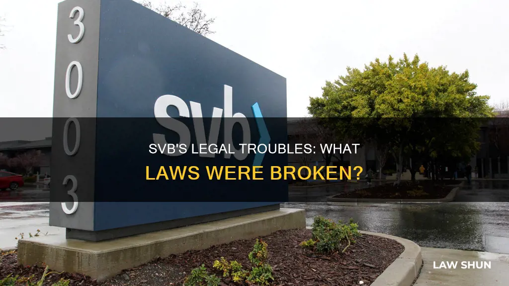 did svb break any laws