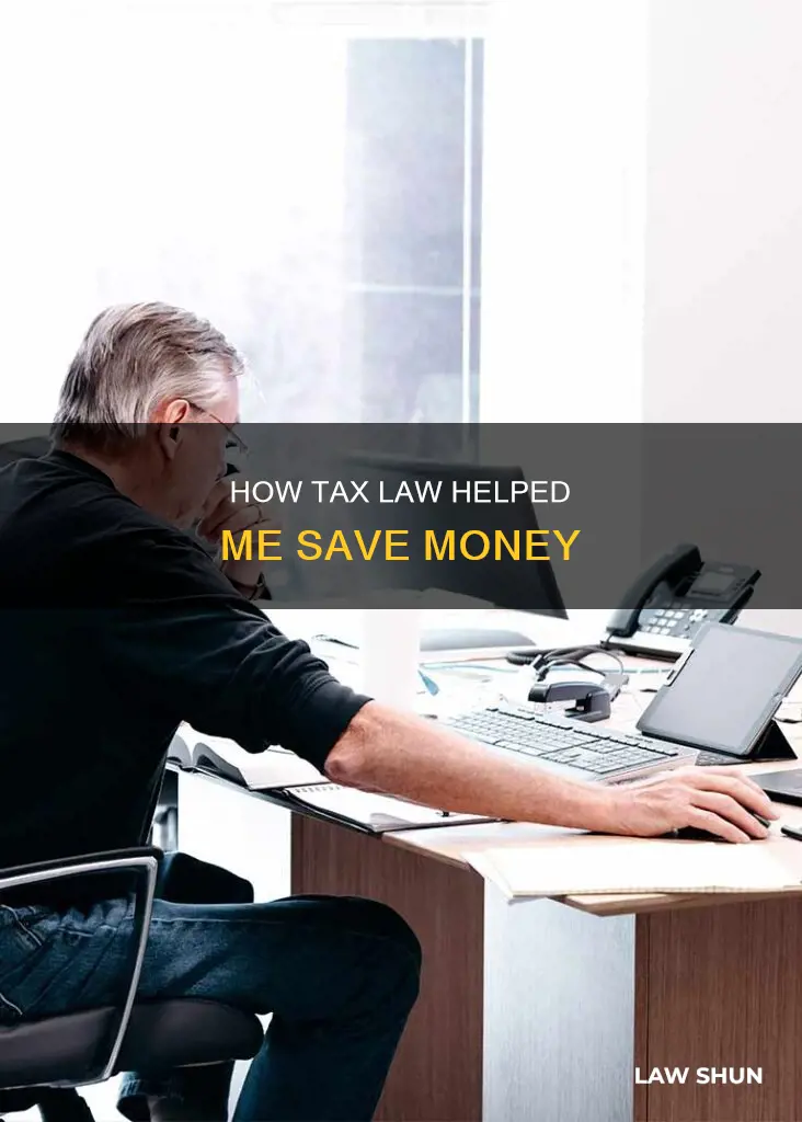 did tax law help me