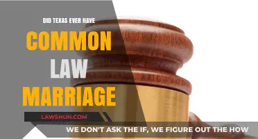 Understanding Texas' Past Recognition of Common Law Marriage