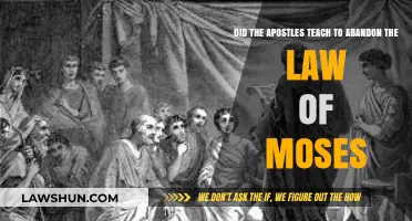 Apostles' Teachings: Abandoning the Law of Moses or Fulfilling It?