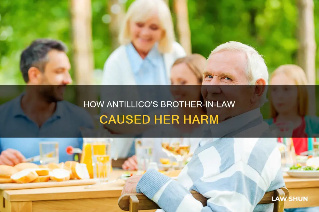 did the brother-in-law seek antillico