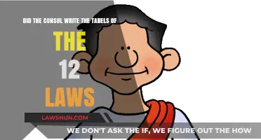 Did the Consul Author the Twelve Tables of Roman Law?