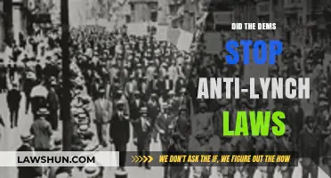 Dems' Anti-Lynching Laws: A History of Inaction