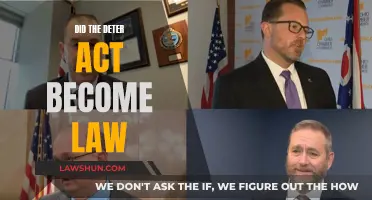 Deter Act: Law or Not?