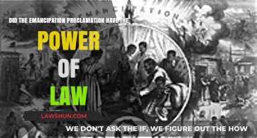 Did the Emancipation Proclamation Legally Free Slaves?