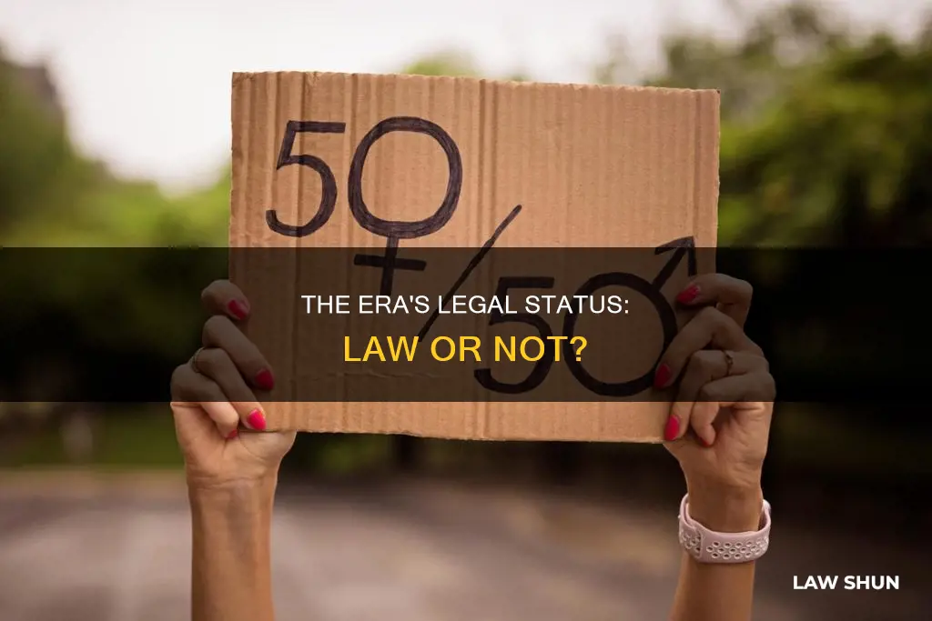 did the era ever become law