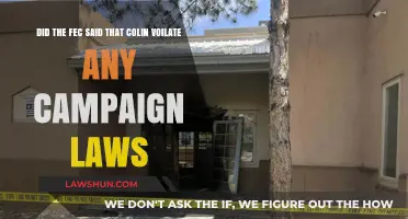 FEC Investigation: Did Colin Violate Campaign Finance Laws?