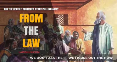 Did Gentile Churches Distance Themselves from Jewish Law?