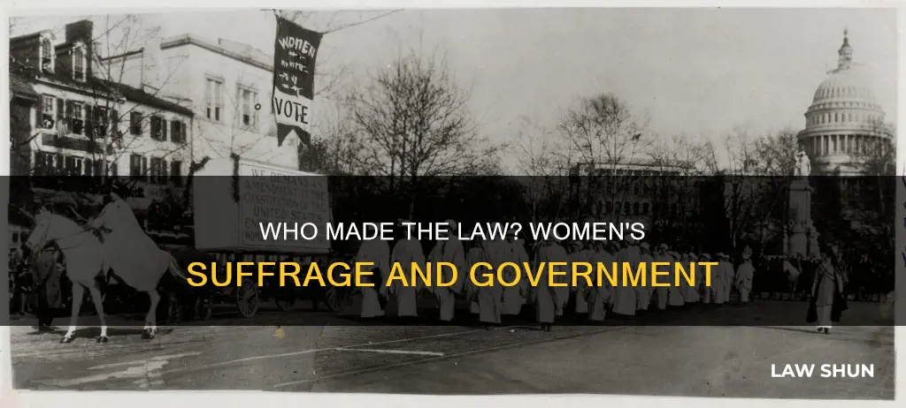 did the government create the law that women couldn